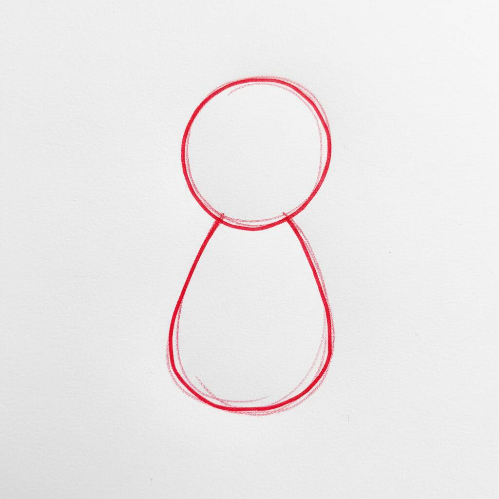 Como Desenhar a Lilo – Passo a Passo Fácil – Passo 1