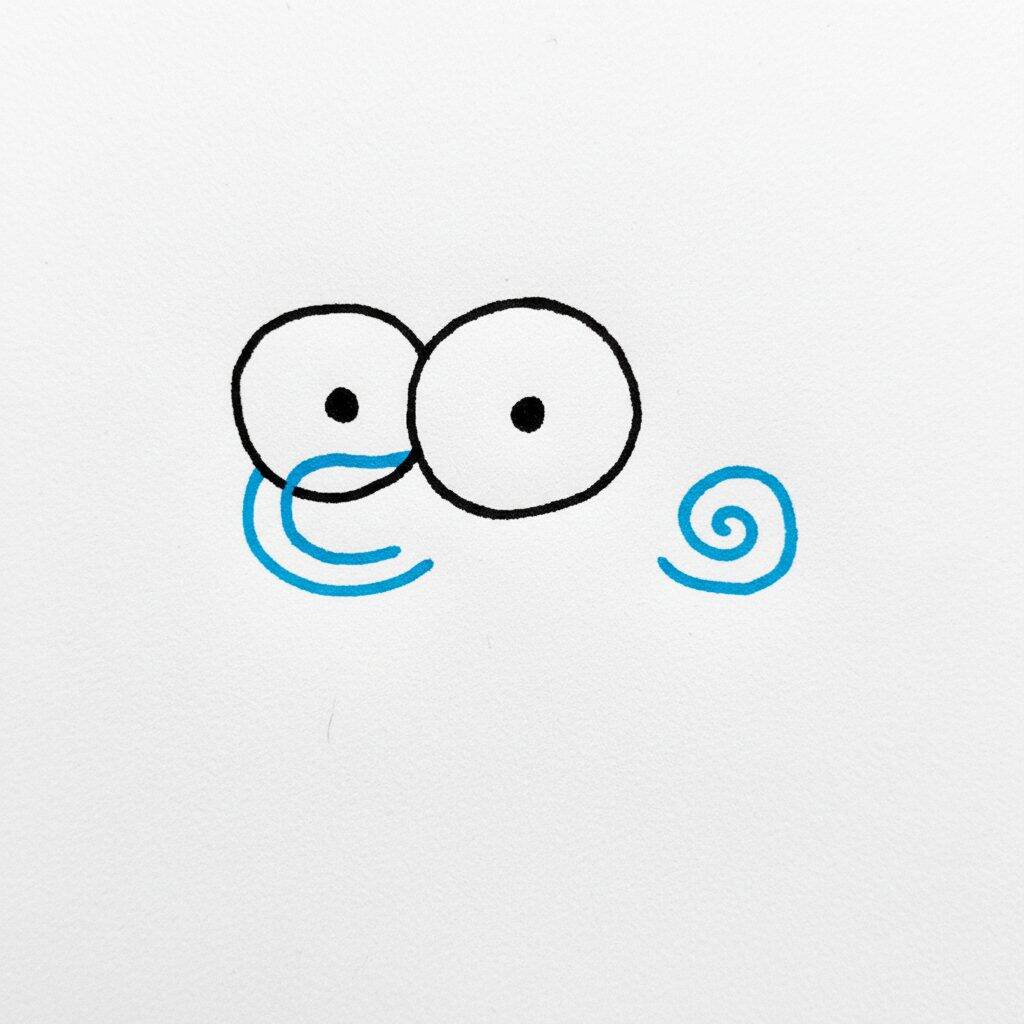 Como Desenhar o Bart Simpson – Passo a Passo Fácil – Passo 2