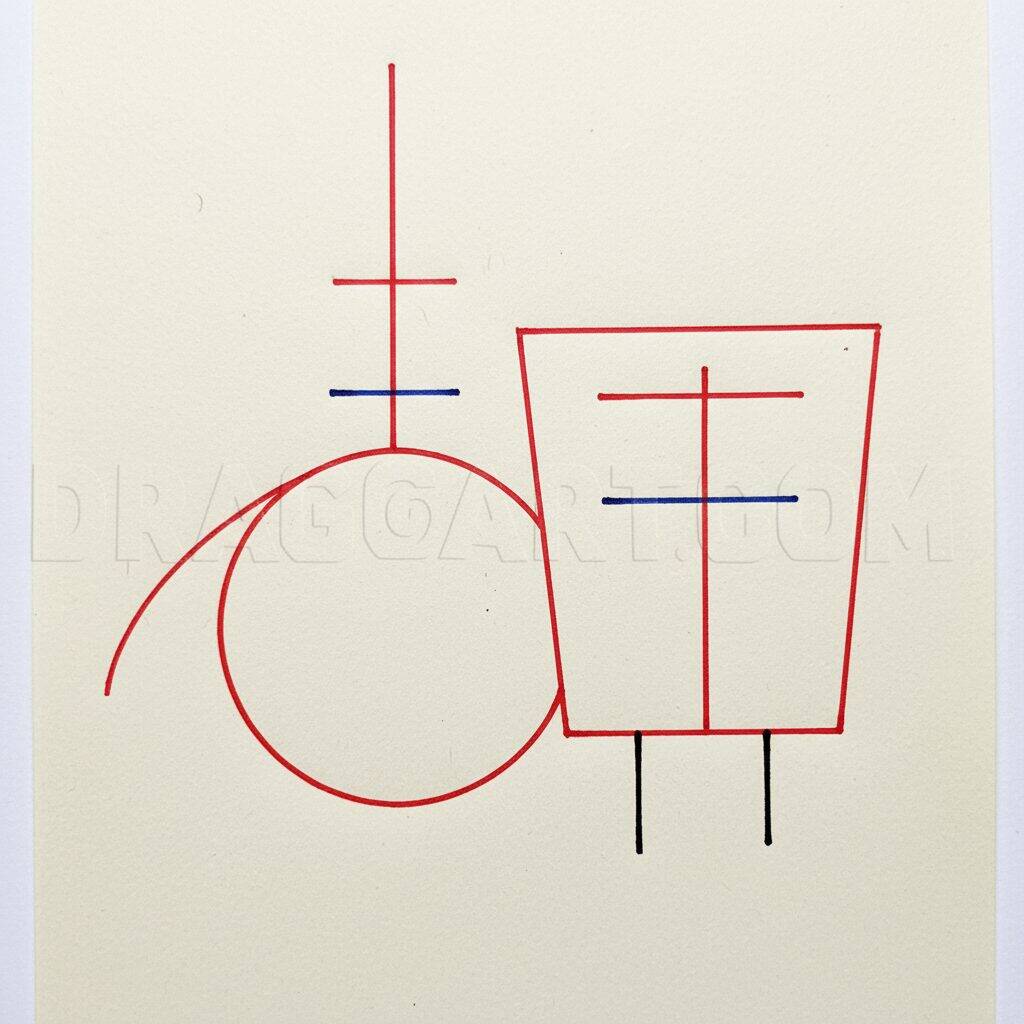 Como Desenhar o Bob Esponja e o Patrick Passo a Passo Fácil – Passo 1