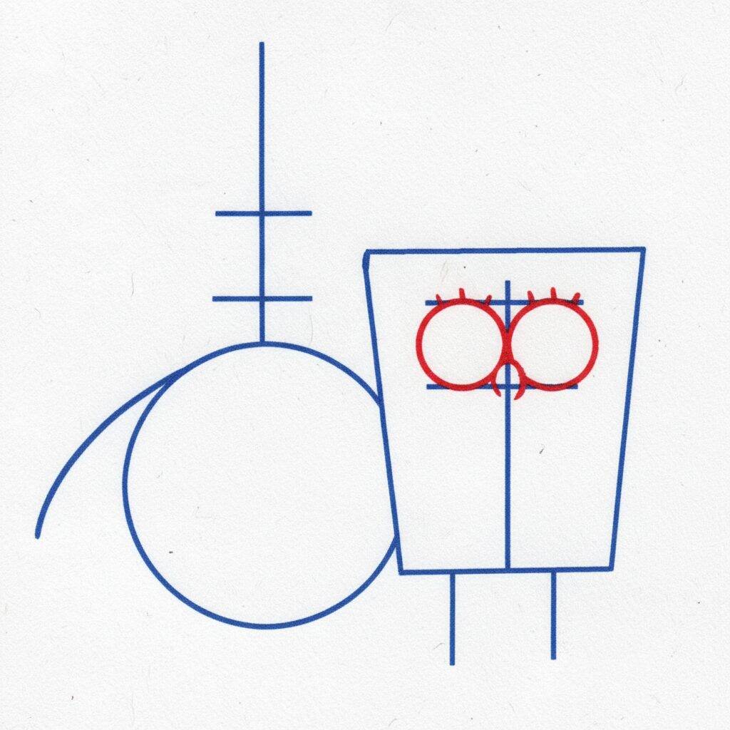 Como Desenhar o Bob Esponja e o Patrick Passo a Passo Fácil – Passo 2