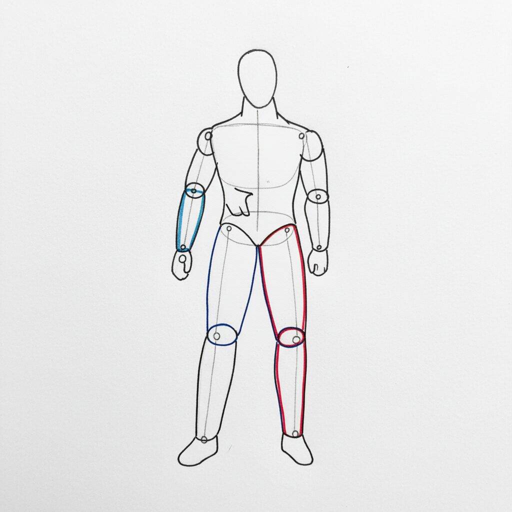 Como Desenhar o Goku – Tutorial de Desenho Passo a Passo – Passo 5