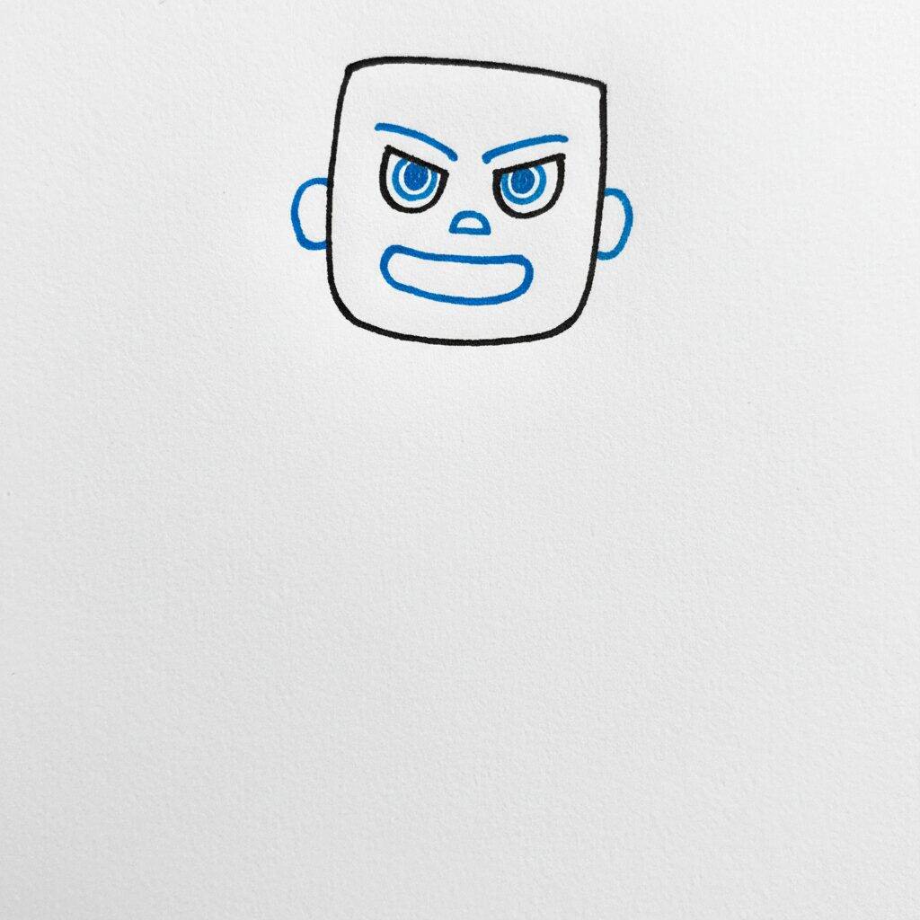 Como Desenhar o Hulk – Passo a Passo Fácil – Passo 2