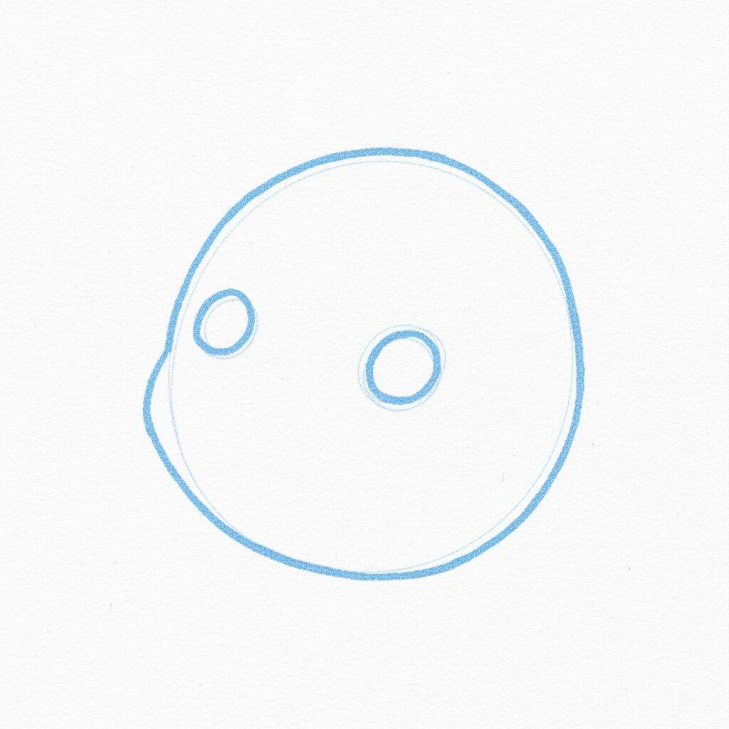 Como Desenhar o Pikachu – Tutorial de desenho Passo a Passo – Passo 1