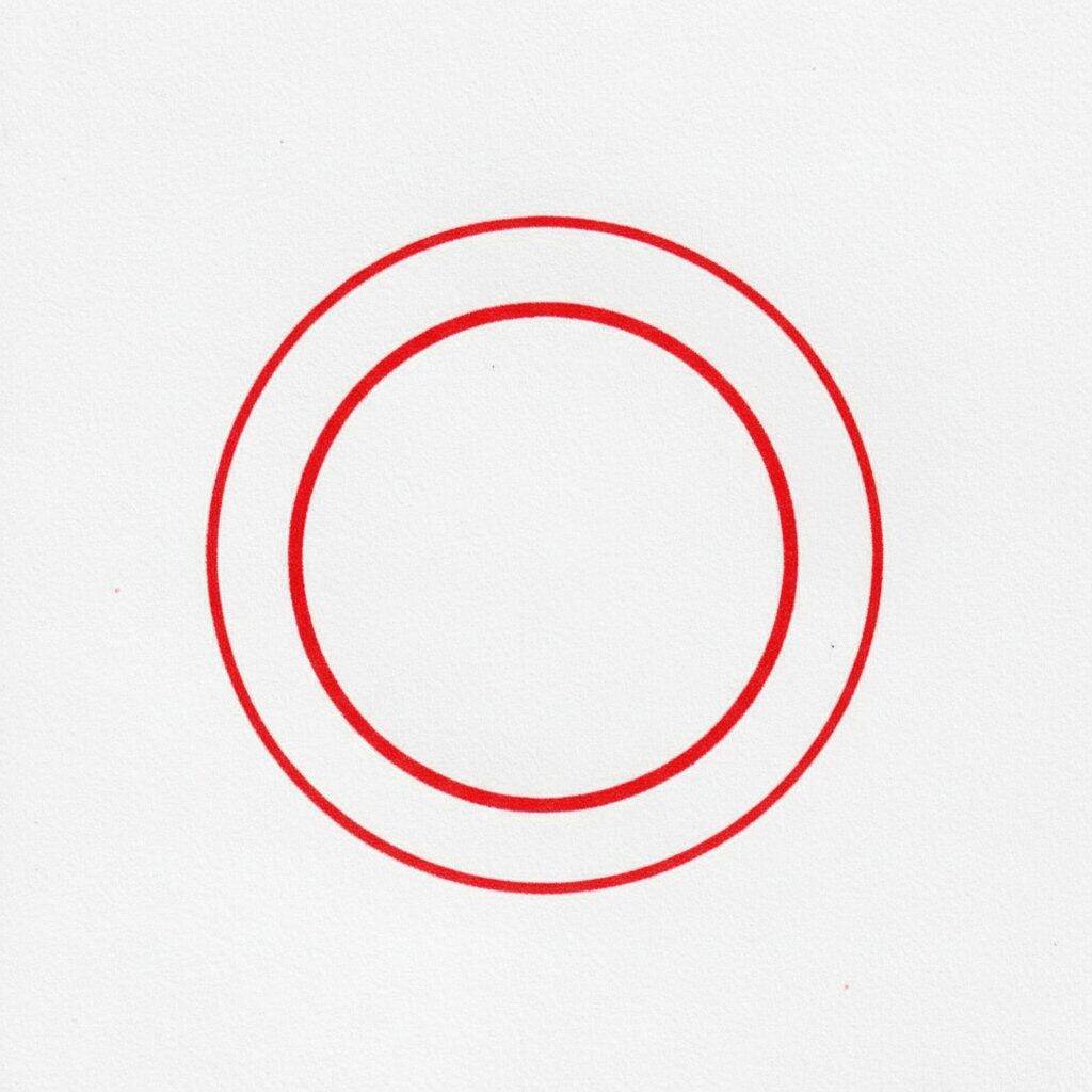 Cómo dibujar el sol – Tutorial de dibujo – Paso 1