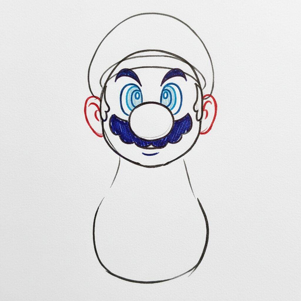 Como Desenhar o Sonic Realista – Tutorial de Desenho Passo a Passo – Passo 5