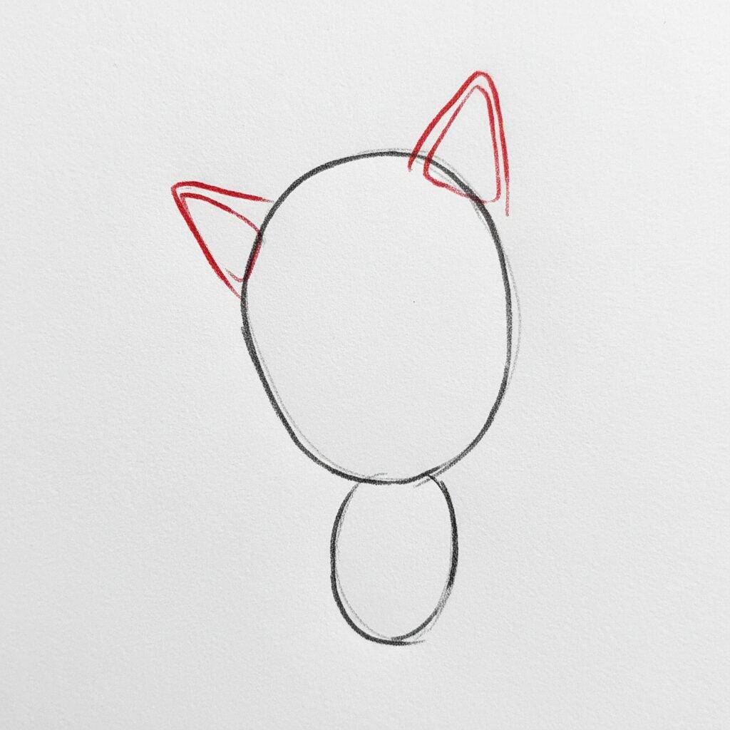 Como Desenhar o Sonic the Hedgehog – Tutorial de Desenho Passo a Passo – Passo 1