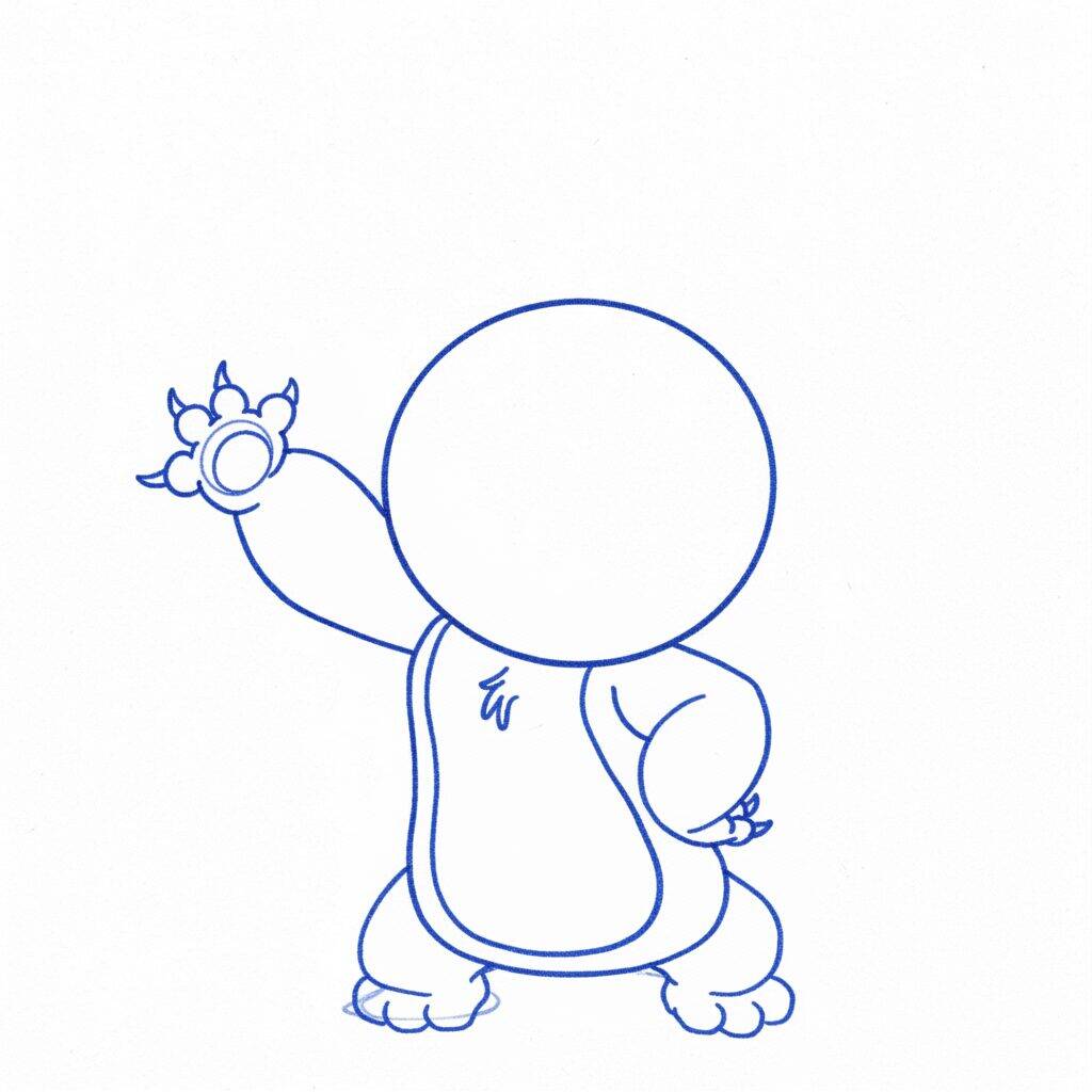 How to Draw Cute Stitch Step by Step – Step 5