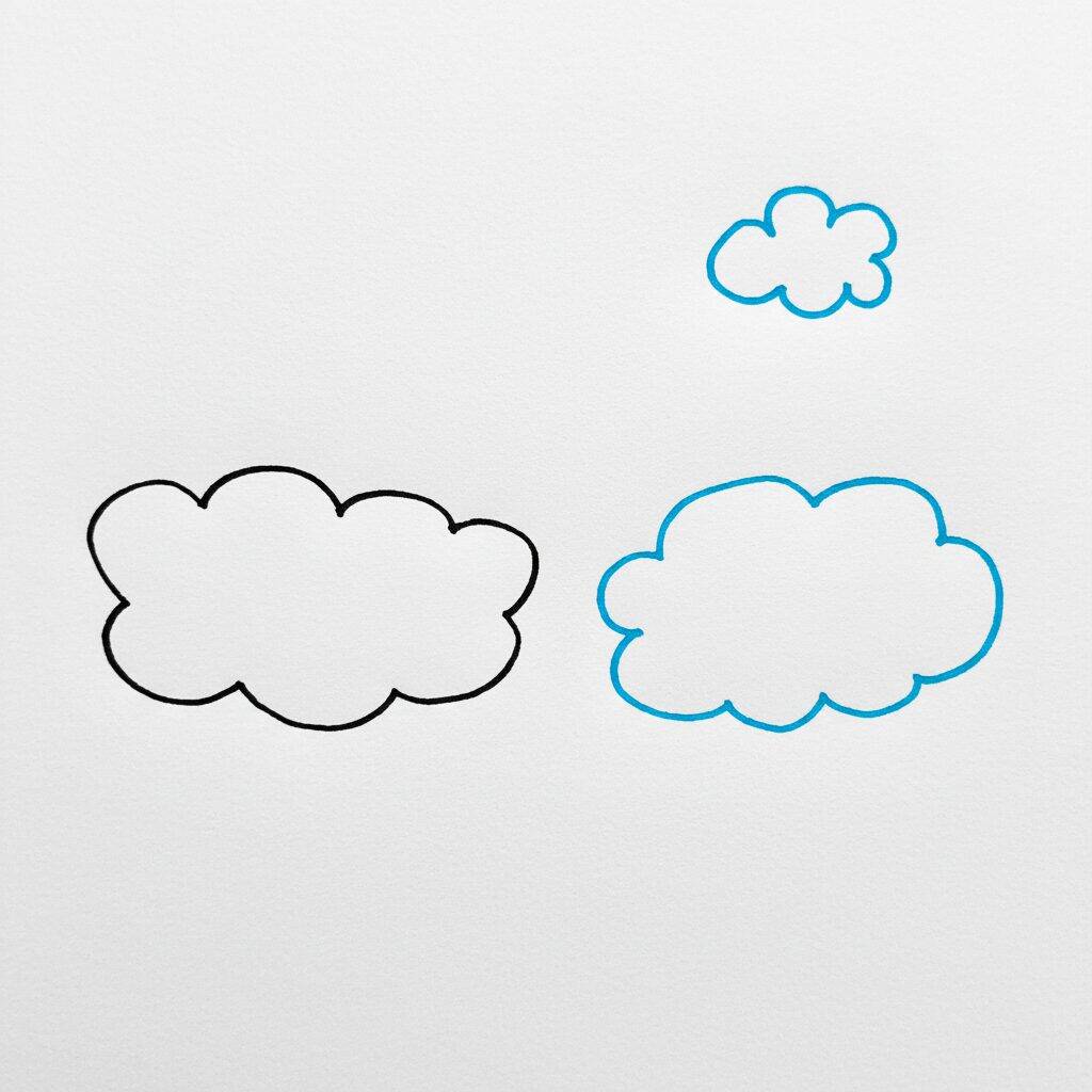 Como Desenhar um Arco-íris – Passo a Passo Fácil – Passo 2