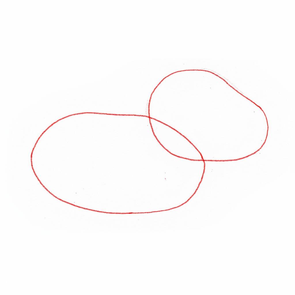 Como Desenhar uma Capivara – Passo a Passo Fácil – Passo 1