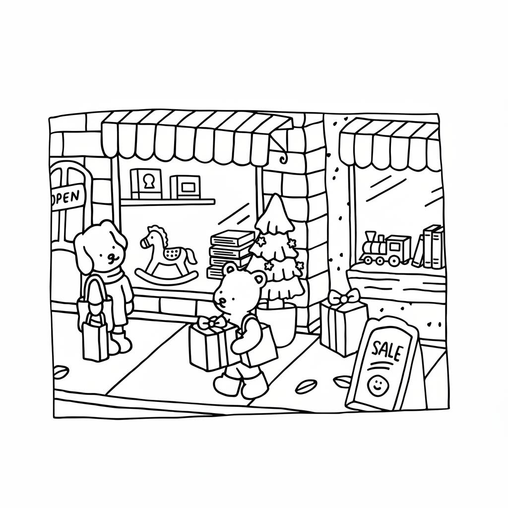 Dibujo de Bobbie Goods en la tienda para colorear