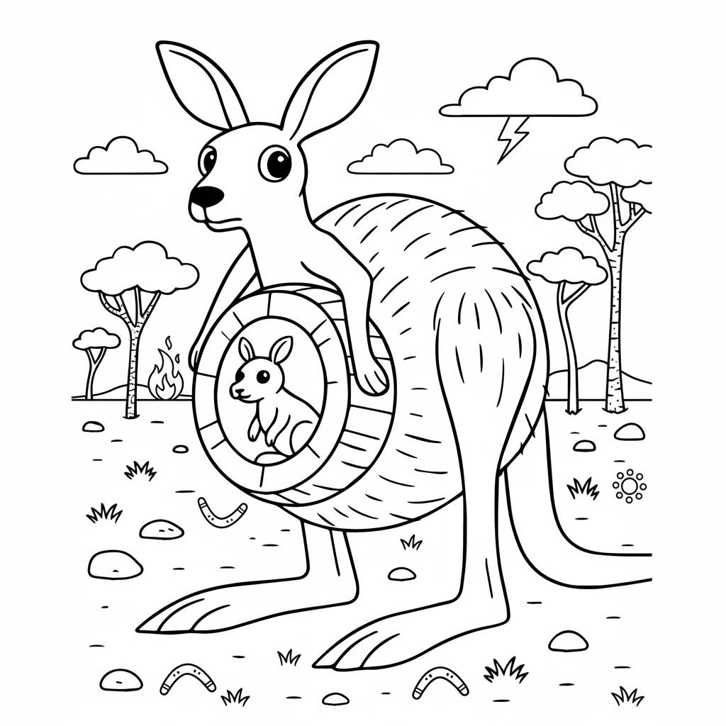 Desenho Italian Brainrot para colorir