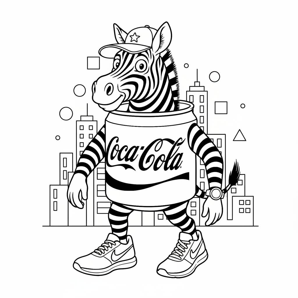 Desenho Italian Brainrot para colorir