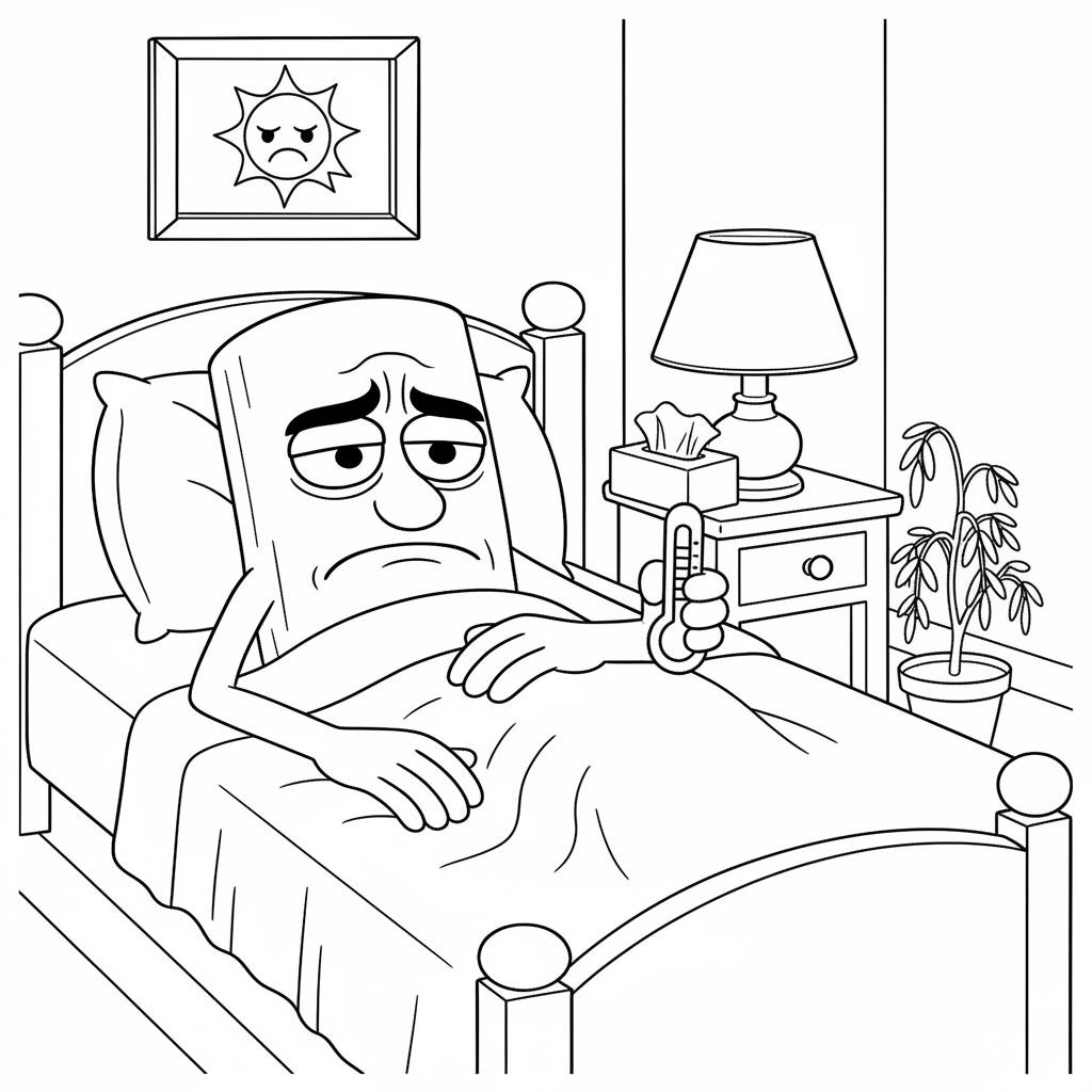 Desenho Italian Brainrot para colorir