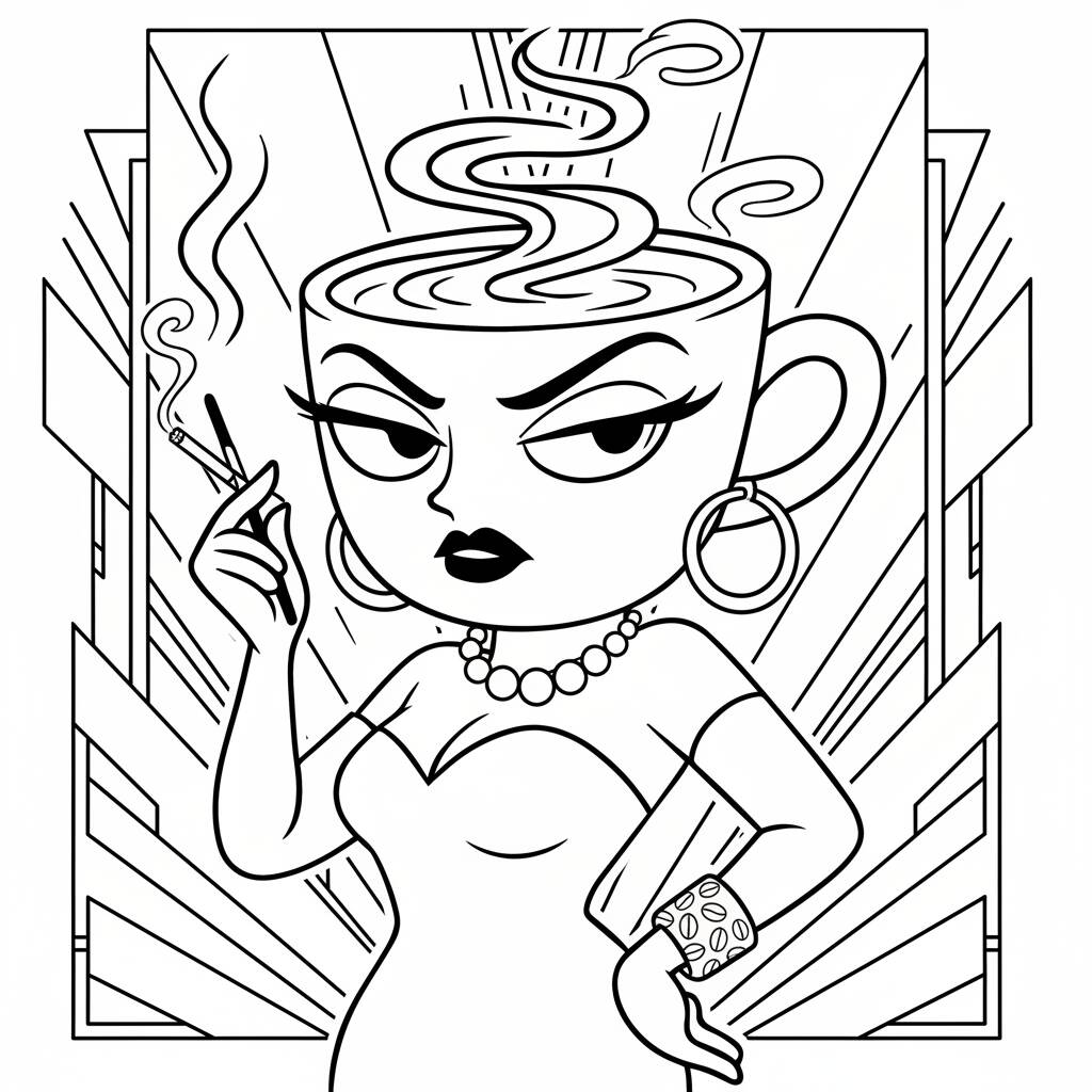 Desenho Italian Brainrot para colorir