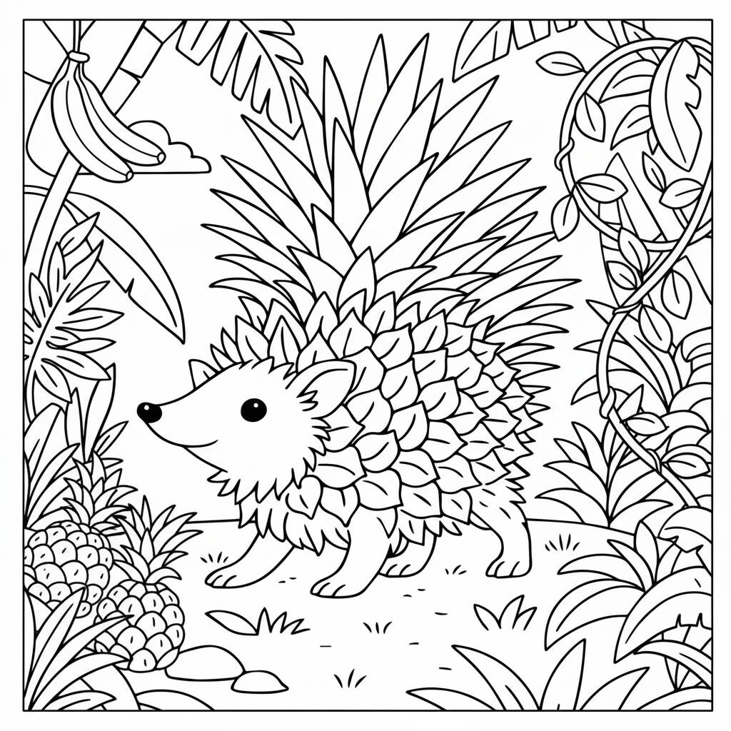 Desenho Italian Brainrot para colorir