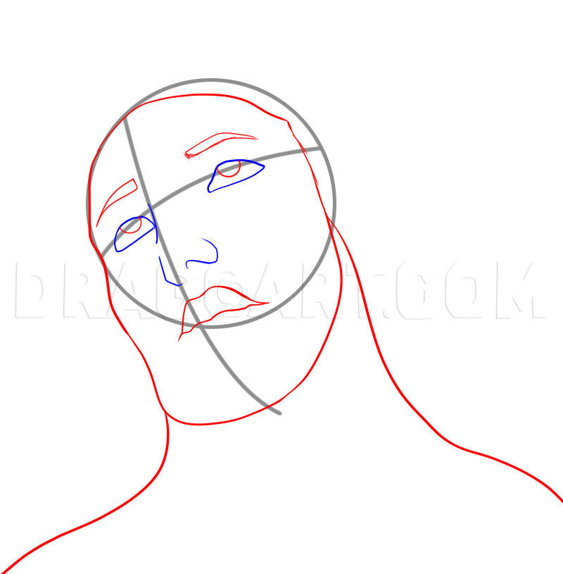 Como Desenhar Jesus Passo a Passo – Passo 3