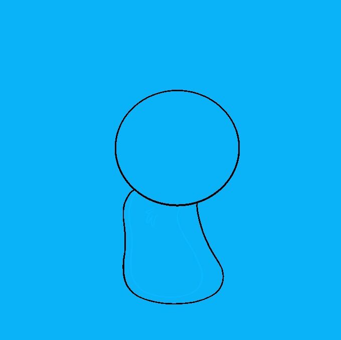 How to Draw Cute Stitch Step by Step – Step 2